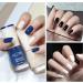 TBeautfave Nude Nail Polish Set Nail Varnish Sets Quick Dry & Long Lasting Black White Nail Polish Water Based Natural Nail Polish Sets for DIY Nail Art No Need Cure 5PCS-SWEETCOOL - Buy Online on SooperMarket.com