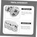 Didiseaon 1 Set Rhinestone Trim Diamond Decor Teeth Costume Cosplay Props Jewelry Letter Man - Buy Online on SooperMarket.com