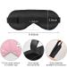 Adjustable Breathable Haskirky Light Blocking Eye Mask for Men and Women - Perfect for Travel, Yoga, Meditation - Cartoon Panda Design for Deep Sleep Comfort - Buy Online on SooperMarket.com