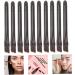 CANIGHT 10 Pcs Eye Shadow Brush Eye Makeup Blush Makeup Brush Dual Sides Eyeshadow Applicator Black Nylon - Buy Online on SooperMarket.com