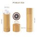 6 Refillable Bamboo Lip Balm Tubes - Merysan 5ml Empty Lipstick Sleeves for DIY Homemade Lip Balm - Buy Online on SooperMarket.com