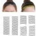 3 Set Twist Hair Clip Comb Fashionable Waterproof Elastic Anti Proof Metal Wire Hair Comb - Buy Online on SooperMarket.com