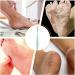 Pedicure Foot File | Toe Crevice Cleaning Brush Callus Remover Foot Scrubber Toe Crevice Cleaning Brush Foot Care Pedicure Tool Blue - Buy Online on SooperMarket.com