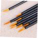 Healeved 100pcs Makeup Brush Eyeliner Tool Lip Applicator Disposable Fine Cosmetic Wands Point Gloss - Buy Online on SooperMarket.com