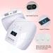 MelodySusie 54W UV LED Nail Lamp for Gel Nail Polish - 3 Timer Settings, LCD Display, Automatic Sensor | Nail Dryer with Detachable Tray & Tools - Buy Online on SooperMarket.com