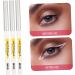 Baluue 15 Pcs White Lying Silkworm Pen Eye Shadow Pen Eye Brightening Highlighters White Eye Pencil Abs - Buy Online on SooperMarket.com