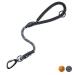 Floxik short guide gray for dogs 12mm |Reflecting short line made of climbing rope material |Optimal for linen training & free -range training 12mm gray