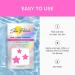 Sun Patch Reusable Star Sunblock Patches - UPF 50 Silicone Face Stickers for UV Protection - 1 Pack/10 Stars (Pink) - Buy Online on SooperMarket.com