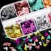 3D Holographic Nail Glitters Art Sequins - Colorful Ultra-Thin Design Flakes for Designer Fashion Nail Art 2021 - Buy Online on SooperMarket.com