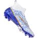 Biayvisas High Ankle TF FG Football Boots White Blue - Unisex Turf Soccer Cleats - Buy Online on SooperMarket.com