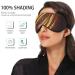 Haskirky Light Blocking Eye Mask Breathable and Adjustable Adult Men and Women Travel on Business Trips Yoga Meditation Light Smooth Comfortable Eye Mask Office Deep Sleep Goodies Golden Dragon Eye - Buy Online on SooperMarket.com