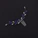 Fxmimior Blue Crystal Rhinestone Hair Comb - Bridal Silver Side Combs for Women - Buy Online on SooperMarket.com