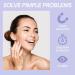 Aliobio Hydrocolloid Pimple Patches - 216 Invisible Acne Stickers - Purple (6 Sheets) - Buy Online on SooperMarket.com