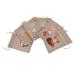 ORFOFE 1 Set Christmas Bags Holiday Bags Christmas Candy Bag Burlap Bag Pouch Snack Bag