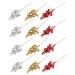 ORFOFE Wreath Decor 15pcs Simulated Fruit Skewers Xmas Fruits Stems Xmas Fruits Branch Fruits Branch Picks Fake Fruit Foam Christmas Wedding Decor