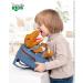 Naturally KIDS Small Dinosaur Backpack - Toddler Boy Girl Backpack with Stuffed Animal - Gifts for 3 Year Old - Brown T Rex Design - Buy Online on SooperMarket.com