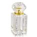 H&D Crystal Perfume Bottles Empty Refillable Decorative Bottles Glass Bottles for Home Decoration Women Gift Transparent