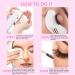 Eyelash Extension Cleanser 60ML Natural Lash Extension Shampoo Cherry Blossom Professional Eyelid Foaming Cleanser Paraben & Sulfate Free Non-lrritating with Salon and Home Care Cherry Blossom 60ml - Buy Online on SooperMarket.com