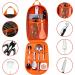 Camping Kitchen Utensils Set for Tent Campers | Portable Cookware Set for Outdoor Picnics and Barbecues | National Style Color | Essential Camping Cooking Gadgets - Buy Online on SooperMarket.com