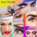 4D Silk Fiber Lash Mascara & Eyeliner Set - Black Waterproof Liquid Eyeliner & Mascara for Sky High Volume and Lengthening - No Clumping Formula - Buy Online on SooperMarket.com