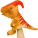 Lilizzhoumax Parasaurolophus Hand Puppet Plush Toy - Interactive Dinosaur Stuffed Animal for Kids | Educational Role-Playing Toy & Home Decor - Buy Online on SooperMarket.com