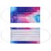 NU R 10pcs Tie Dye 3 Ply Disposable Face Mask with Filter Layer and Elastic Earloop - TIE & DYE-003 | Retail Sealed Bags - Buy Online on SooperMarket.com