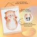 Togou2s Baby Footprint & Handprint Set - 2pcs Baby Stamp Cushion for Baby Shower Gift (0-6 Months) - Non-Contact Color Prints - Ideal Kinderzimmer Decoration - Buy Online on SooperMarket.com
