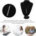 Breathing Necklace Anxiety Relief Necklace Unisex Fashionable Stainless Steel Stress Relief Necklace for Anxiety Relaxation Meditation Calming Down Panic Attack Relief (Black) - Buy Online on SooperMarket.com