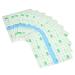 40PCS Thigh Lifting Tape Thigh Lifting Sticker Thigh Lift Tape Self Adhesive Leg Lifting Firming Tightening Cellulite Patch Anti-Cellulite Slimming Sticker for Lifts Cellulite & Sagging Skin on Thigh