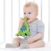 SIGIKID 42300 Squeaky Dino Red Stars - Soft Baby Toy for Girls & Boys Recommended from Birth - Perfect Gift - Buy Online on SooperMarket.com