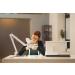 Buy Lumeno 8615SW Magnifying Lamp - 60 LED Workplace Lamp with 5 Diopters | Perfect for Reading Cosmetics and Soldering - Large Oval Lens 110x150mm - International Shipping Available - Buy Online on SooperMarket.com