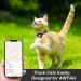 2 Pack Airtag Cat Collar Breakaway with Bell Reflective Kitten Collar with Apple Airtag Cat Collar Holder Adjustable 7-12In Safety Buckle for Girl Boy Cats Pet Supplies Accessories Gifts (Black) - Buy Online on SooperMarket.com