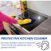 MOF-CHEF Protective Kitchen Cleaner | Tough Stains & Grease Remover (500g + Gloves) - International Shipping Available - Buy Online on SooperMarket.com