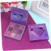 Healvian 3pcs 9 Women Eye Shadow Eyeshadow Makeup Palette Metallic Eye Shadow Palettes Purple - Buy Online on SooperMarket.com