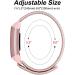 Adjustable Nylon Bands for Fitbit Charge 4/3/3 SE - Soft Breathable Sport Replacement Wristbands in Black Sand, Pink Sand, Seashell - Buy Online on SooperMarket.com