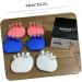 Silicone Toe Spacers - 1 Pair for Bunion Relief and Nail Polish - Pinky Dividers for Varus and Valgus - Men and Women's Foot Care Tool - Buy Online on SooperMarket.com