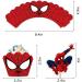 48pcs Superhero Cupcake Toppers & Wrappers - Birthday Party Cake Decorations - Buy Online on SooperMarket.com