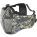 Tactical Foldable Half Face Airsoft Mesh Mask with Ear Protection & Fast Helmet for Adults - ACU - Buy Online on SooperMarket.com