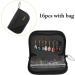PLUSINNO Bass Fishing Lures 16pcs Spinner Baits Kit with Carry Bag - Trout Hard Metal Spinner Baits Set - Buy Online on SooperMarket.com