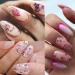 8 Boxes Dried Flowers for Nails | Nail Art Sticker Kit | DIY Nail Decoration Accessories - 8 Colors - Buy Online on SooperMarket.com
