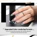 Modelones Gel Polish Nail Art Gel Liner Set - 4 Colors Classic White Black Silver Gold Glitter | French Tip Swirl Nails Design | Soak Off Thin Brush Gel Nail Art Supplies Kit | A-4 Colors Kit - Buy Online on SooperMarket.com