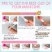 Hot Pink Medium Length Press On Nails Kit - 24PCS Square Fake Nails Set for Women - Summer Acrylic Glue On Nail Extensions - Buy Online on SooperMarket.com