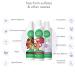 Fresh Monster Kids & Baby Gift Set - Natural Toxin-Free Shampoo, Conditioner, Body Wash, Bubble Bath - 3 Piece Set - 8.5oz Each - Buy Online on SooperMarket.com