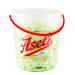 Aseli Wooden champion crocodiles made of foam sugar!1100g / 1.1kg bucket with handle only real with red eyes directly from the manufacturer gluten-free lactose-free