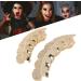 Diamond Teeth Grillz Cold Plated Copper Grills for Your Teeth Reusable Vampire Teeth for Kids Men Women Teeth Decoration for Halloween Party Hip Hop Music Concerts Birthday(gold) - Buy Online on SooperMarket.com