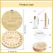 Premium Wooden Milk Tooth Box | Baby Tooth Storage & Display for Girls | Perfect Gift for Birth | Elegant Souvenir Box - Buy Online on SooperMarket.com