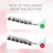 LANKIZ DIY Natural Look Individual Eyelash Extensions 0.07mm 10-16mm Mix - Reusable Soft Lightweight Lash Clusters at Home - Fluffy Style02 - Buy Online on SooperMarket.com