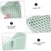 CIYODO Box Rabbit Toilet Plastic Pet Toilet Guinea Pig Toilet Bunny Cage Supply Small Pet Corner Toilet Rabbit Training Potty Hamster Potty Trainer Rabbit Potty Cage Bunny Toilet 25X20X10CM Green - Buy Online on SooperMarket.com