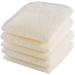 Exfoliating Face and Body Wash Cloths 5-Pack - Dual-Sided Soft Weave Bath Cloths for Shower and Massage - Best Skin Care Exfoliating Scrub Cloth - Buy Online on SooperMarket.com