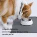 1pcs Gray Pet Feeding Mat (48cm*30cm) Silicone Cat and Dog Feeding Mat Pet Food Mat Pet Bowl Placement Tray Non-slip and Waterproof Suitable for Dogs and Cats - Buy Online on SooperMarket.com